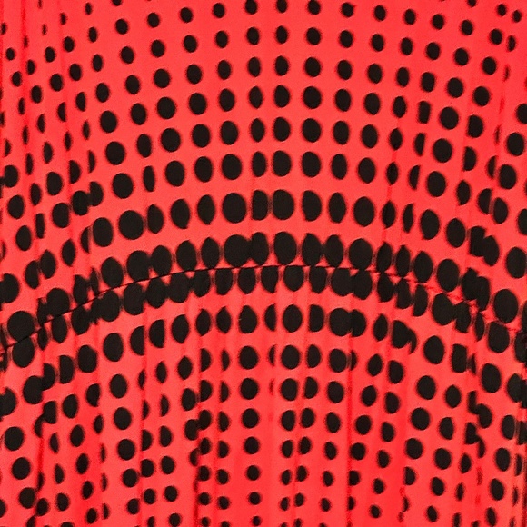 Lane Bryant Red and Black Polka Dot Dress Sz. 26/28 - Picture 3 of 7